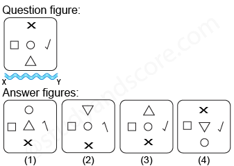 Non verbal reasoning, water images practice questions with detailed solutions, water images question and answers with explanations, Non-verbal series, water images tips and tricks, practice tests for competitive exams, Free water images practice questions